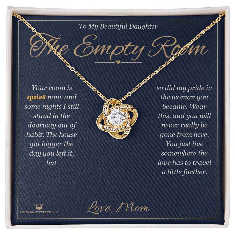 Love Knot Necklace gift for daughter from Mom