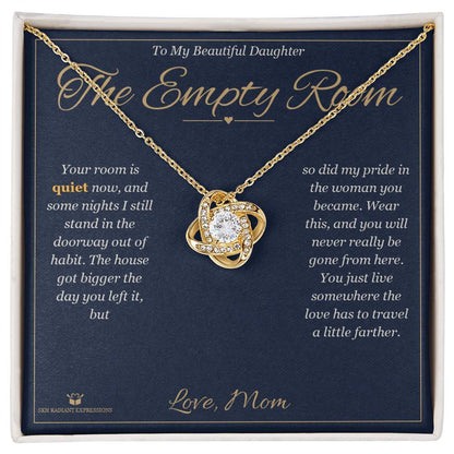 Love Knot Necklace gift for daughter from Mom
