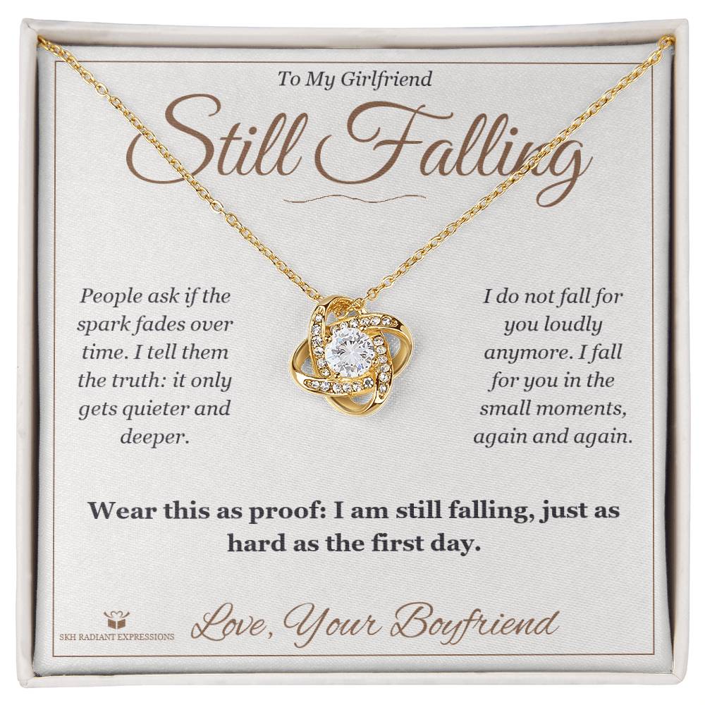 What does a Love Knot Necklace mean - gift for girlfriend