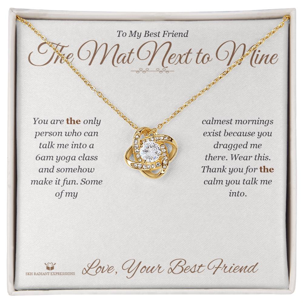 Meaningful gift for best friend - The Mat Next to Mine