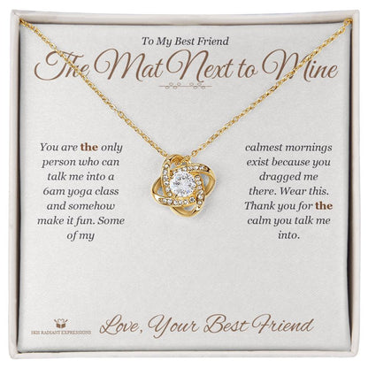 Meaningful gift for best friend - The Mat Next to Mine