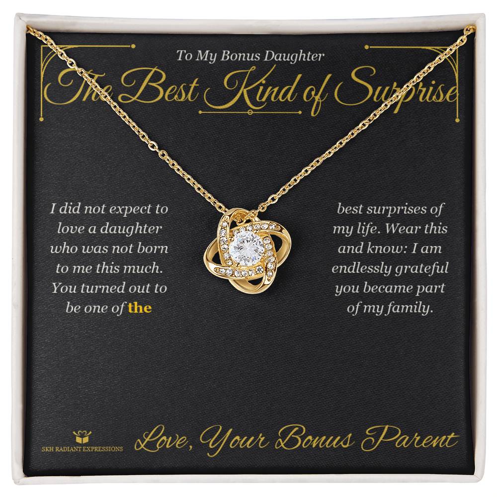 Meaningful gift for stepdaughter - The Best Kind of Surprise