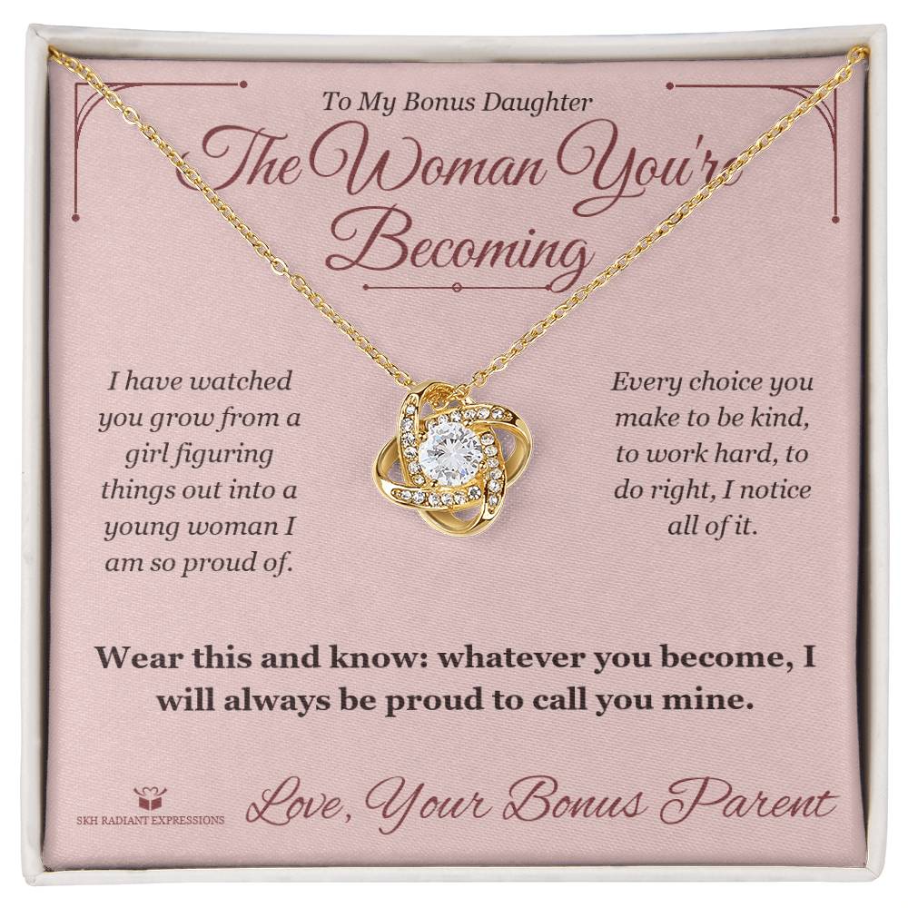 Meaningful gift for stepdaughter - The Woman You're Becoming