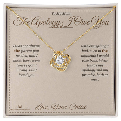 Meaningful gift for mom - The Apology I Owe You