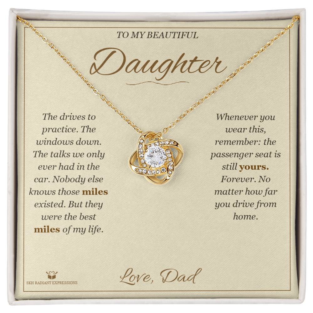 What does a Love Knot Necklace mean - gift for daughter
