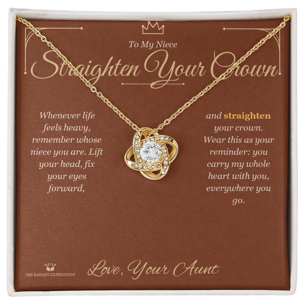 Meaningful gift for niece - Straighten Your Crown