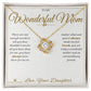 Endless Thanks - Love Knot Necklace for Mom