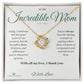 With Boundless Gratitude - Love Knot Necklace for Mom