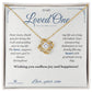 Dear Mom - Love Knot Necklace for Daughter