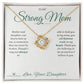 Hearts as One - Love Knot Necklace for Mom