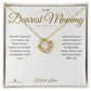 Love, Kisses, and Kicks - Love Knot Necklace for Mommy