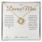 Words Fall Short - Love Knot Necklace for Mom