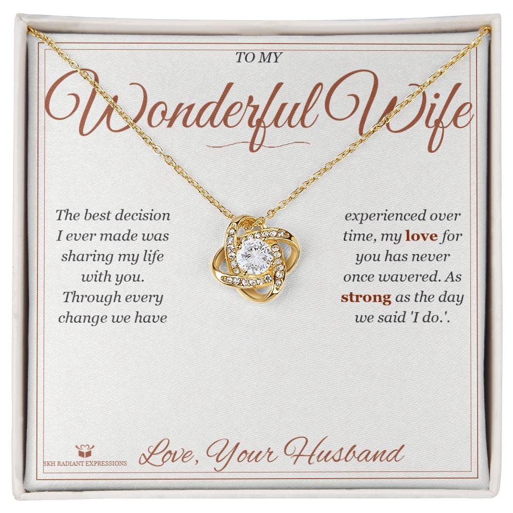 Meaningful gift for wife - The Best Decision