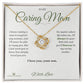 Add a name to this Love Knot Necklace - gift for mom