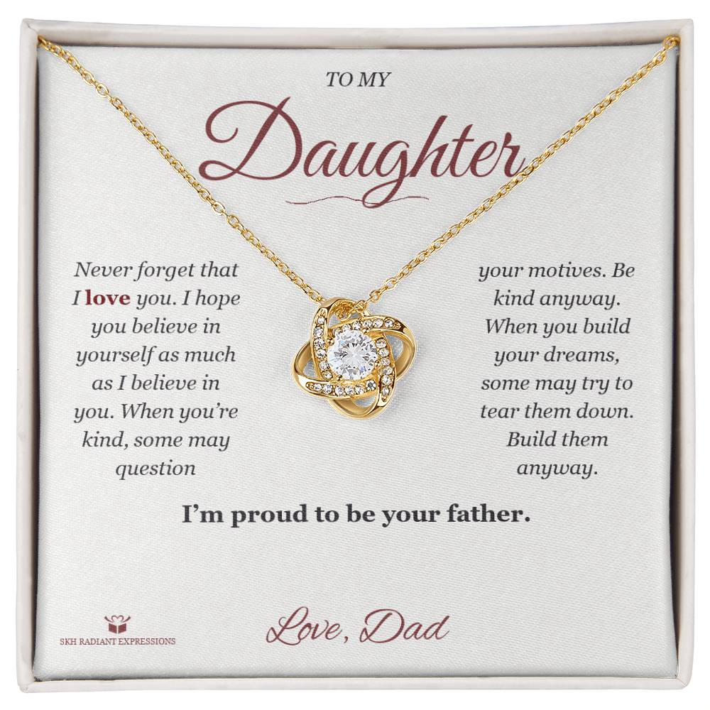 Meaningful gift for daughter - Build Your Dreams Anyway