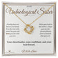 A Bond Beyond Blood - Love Knot Necklace for Sister