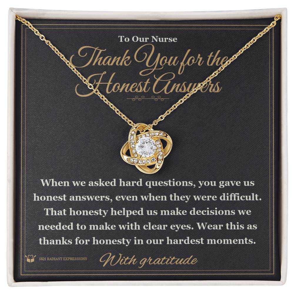 Sentimental nurse gift, not generic
