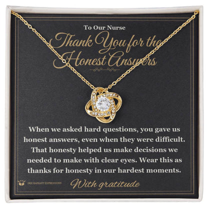 Sentimental nurse gift, not generic