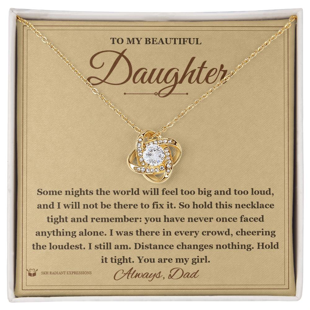 Meaningful gift for daughter - Never Alone