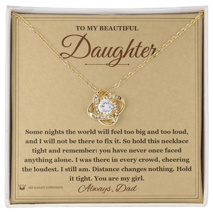 Meaningful gift for daughter - Never Alone