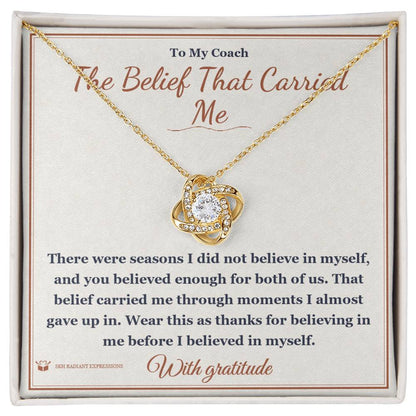 Sentimental coach gift, not generic