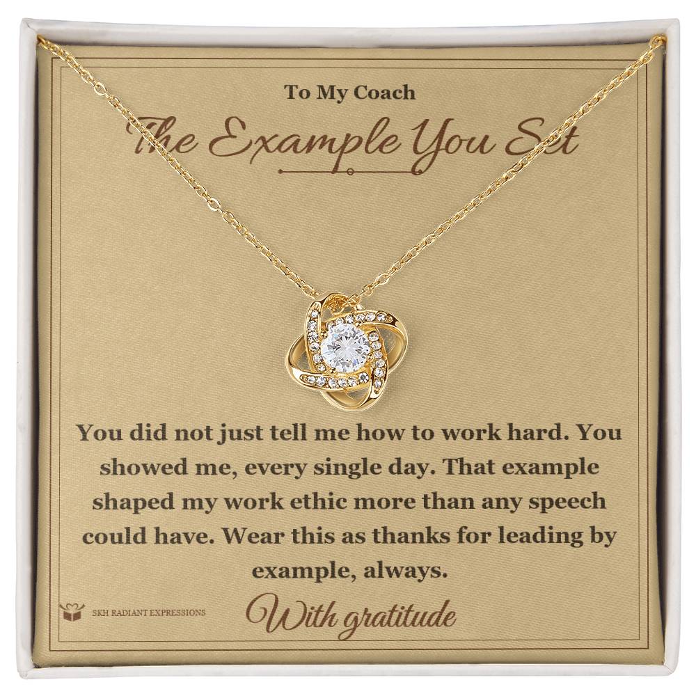 Sentimental coach gift, not generic