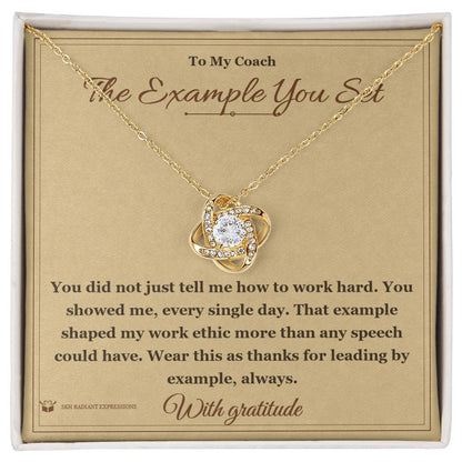 Sentimental coach gift, not generic