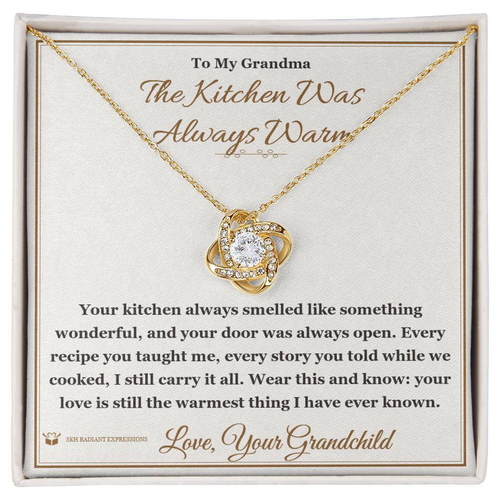 Sentimental grandmother gift, not generic