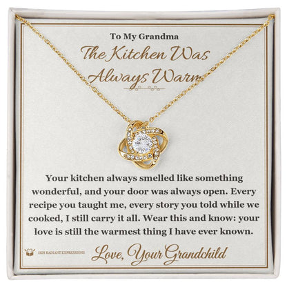 Sentimental grandmother gift, not generic