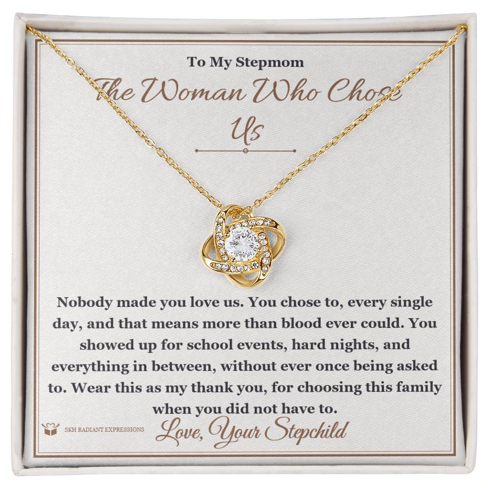 Sentimental stepmom gift, not generic