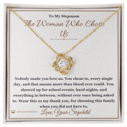Sentimental stepmom gift, not generic