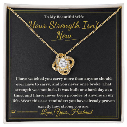 Meaningful gift for wife - Your Strength Isn't New