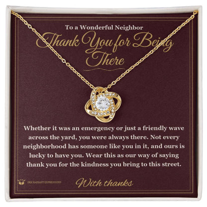 Sentimental neighbor gift, not generic