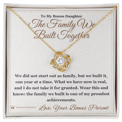 Sentimental stepdaughter gift, not generic
