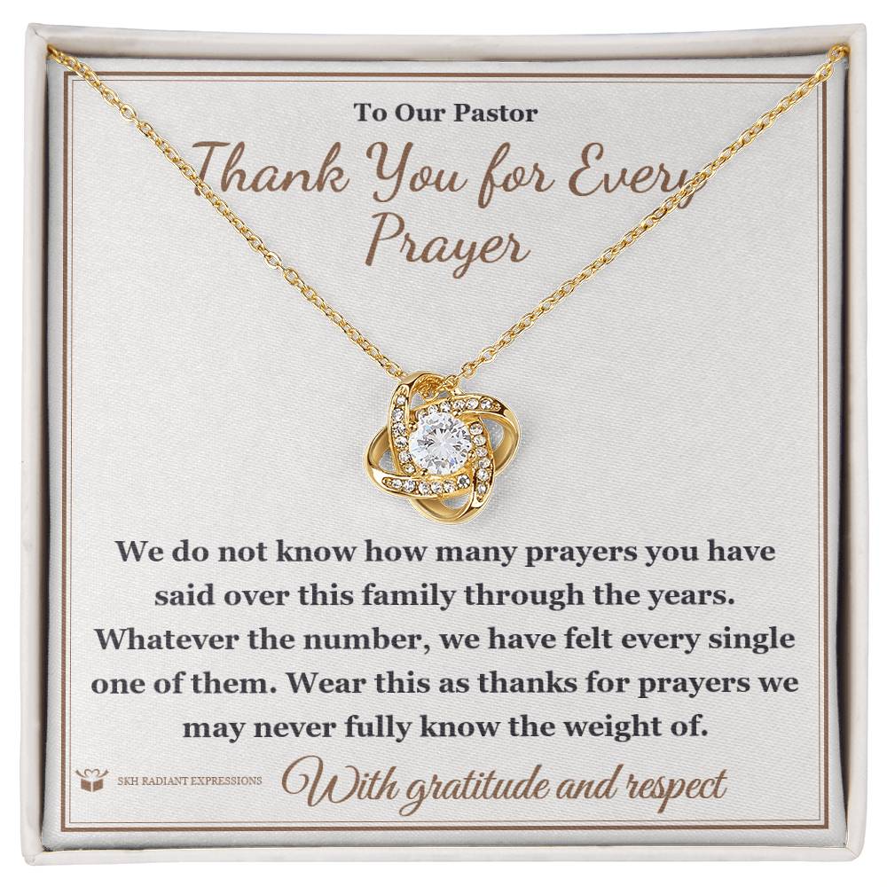 Sentimental pastor gift, not generic