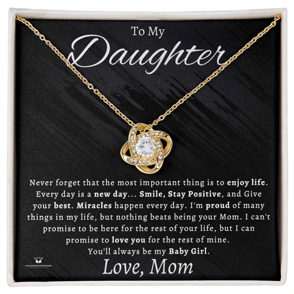What does a Love Knot Necklace mean - gift for them