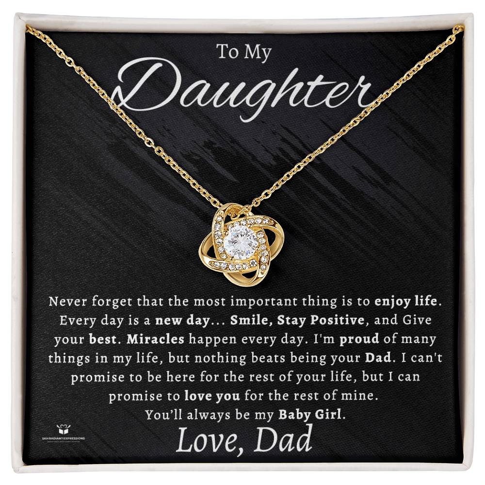 What does a Love Knot Necklace mean - gift for them