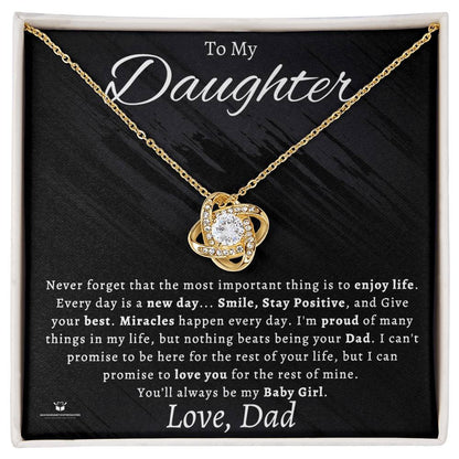 What does a Love Knot Necklace mean - gift for them