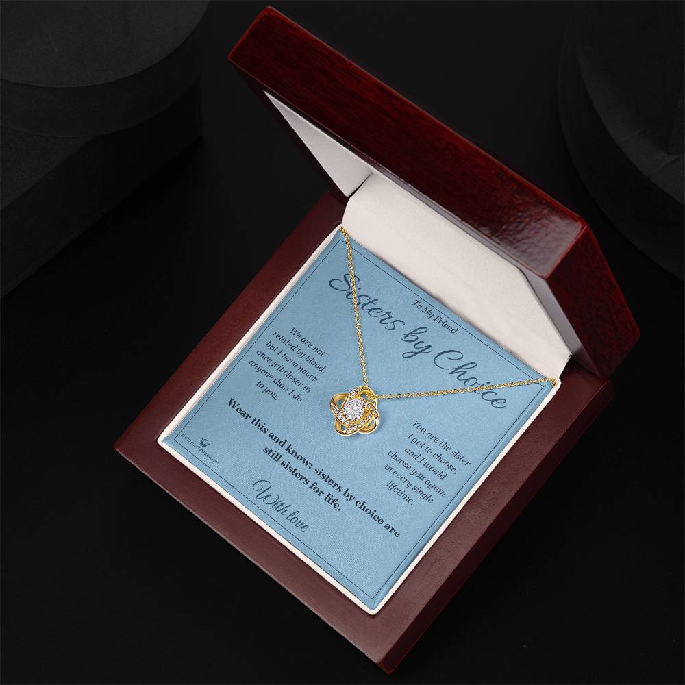 Love Knot Necklace - Sisters by Choice