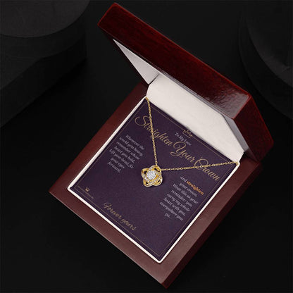 Love Knot Necklace - Straighten Your Crown