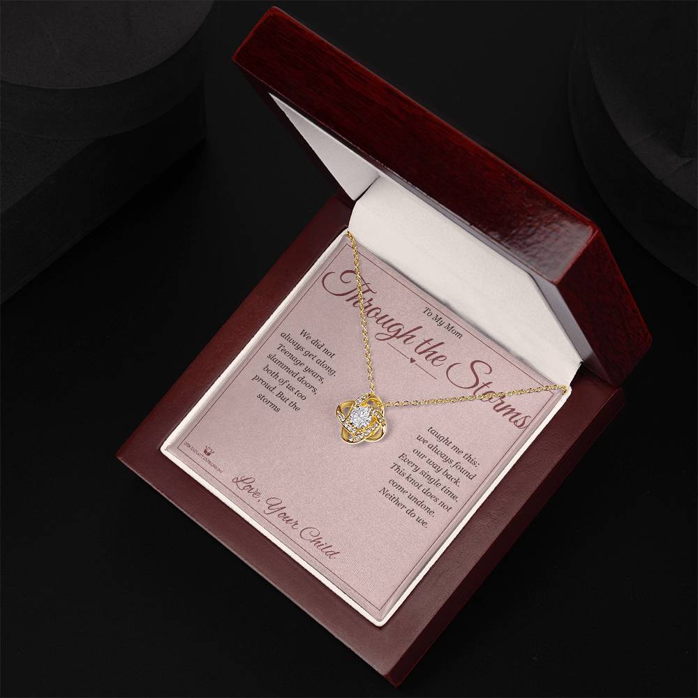 Love Knot Necklace - Through the Storms