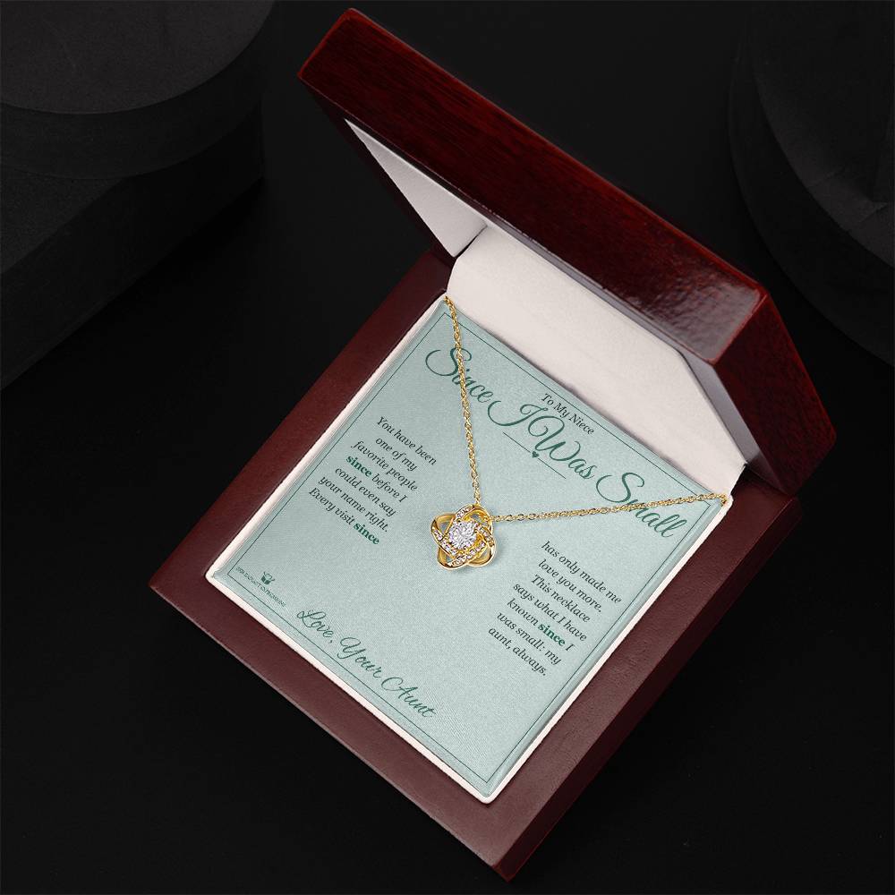 Love Knot Necklace - Since I Was Small