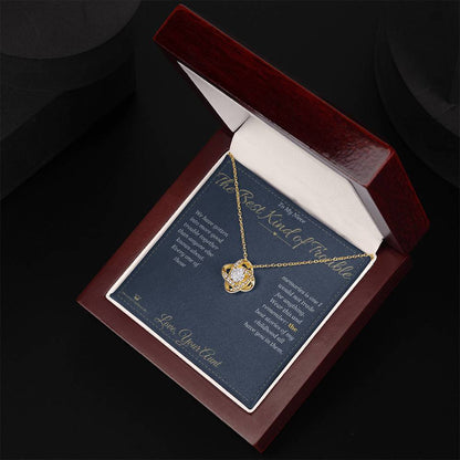Love Knot Necklace - The Best Kind of Trouble