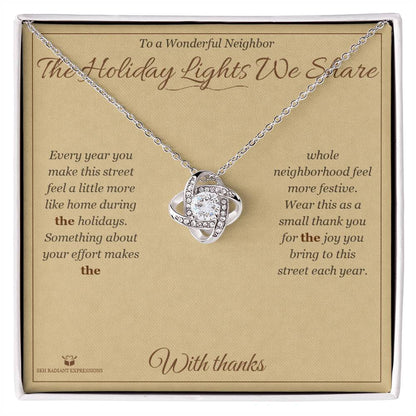 Sentimental neighbor gift, not generic
