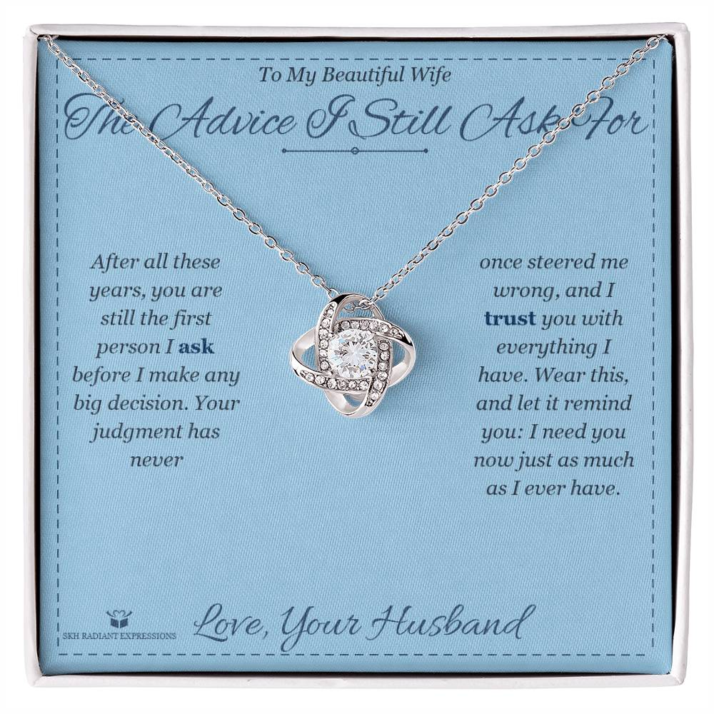 Meaningful gift for wife - The Advice I Still Ask For