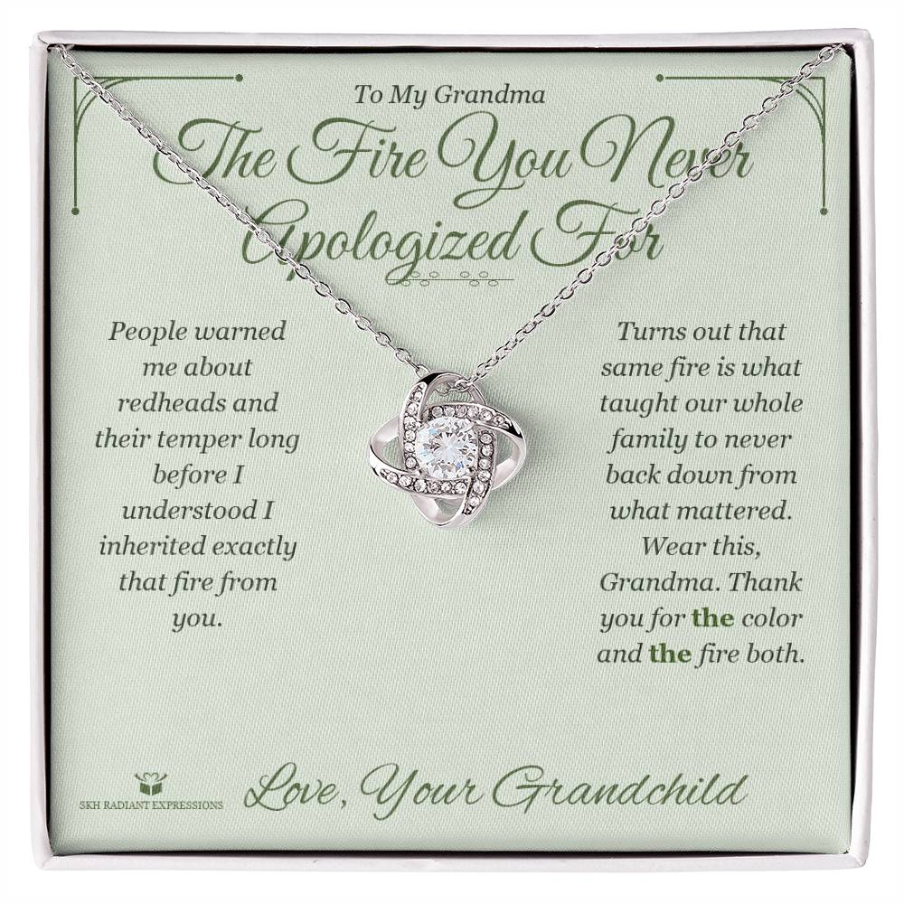Sentimental grandmother gift, not generic