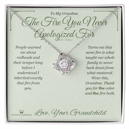 Sentimental grandmother gift, not generic