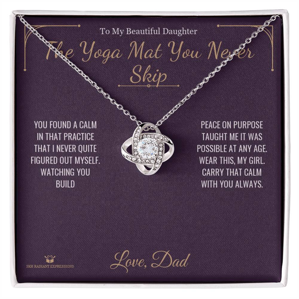 Meaningful gift for daughter - The Yoga Mat You Never Skip