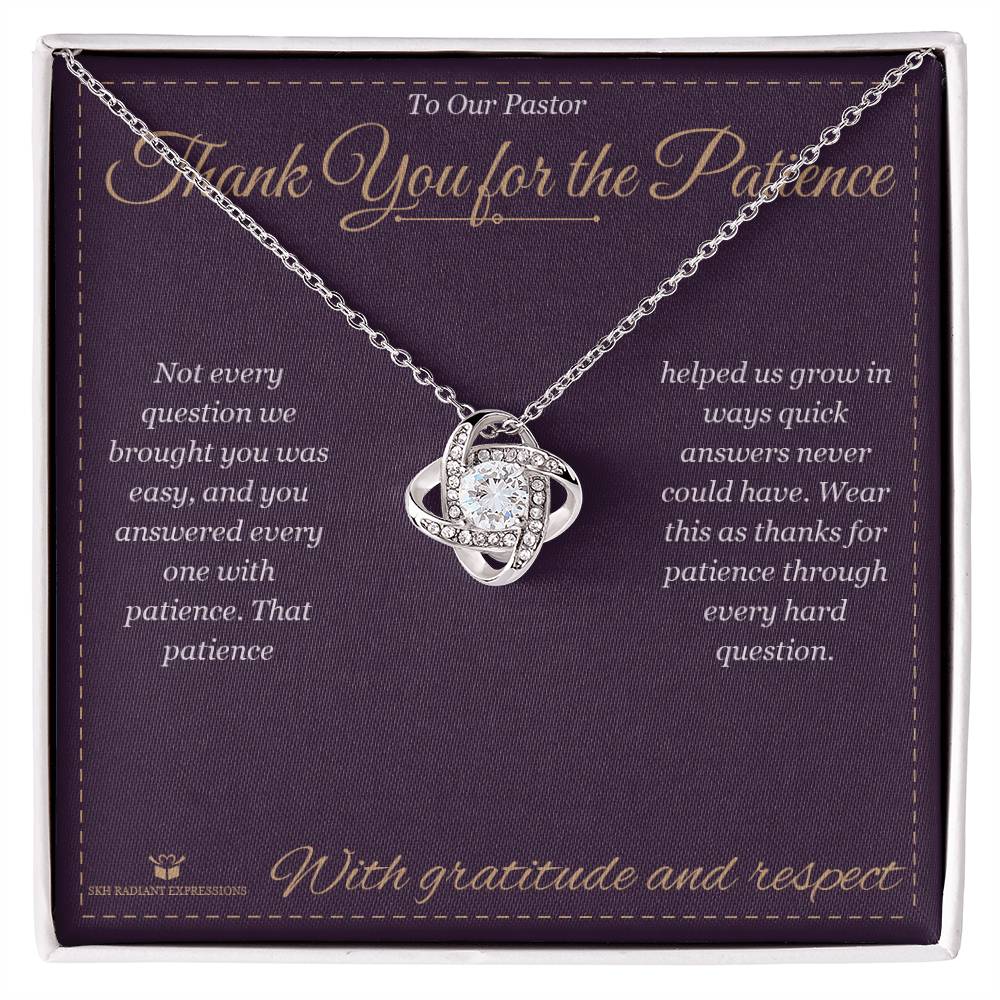 Sentimental pastor gift, not generic