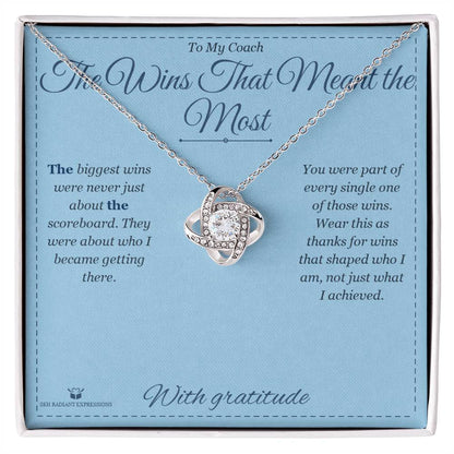 Sentimental coach gift, not generic